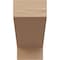 Ekena Millwork 4"W x 8"D x 8"H Classic Clemmons Rough Cedar Woodgrain TimberThane Corbel, Primed Tan CORUR04X08X08CLERCPR - alternate 3